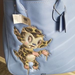 LIMITED EDITION 💙 Coach x Gary Baseman Tatum tote